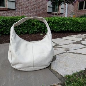 Creme banana republic purse